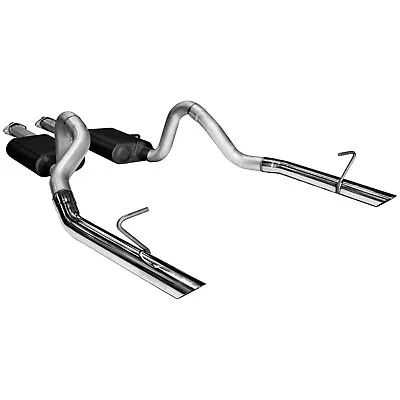 Flowmaster 17213 American Thunder Cat Back Exhaust System Fits 86-93 Mustang • $641.03