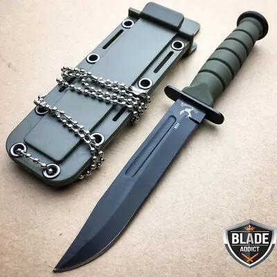 6  Military Tactical Combat Fixed Blade Survival NECK KNIFE Hunting KABAI Dagger • $6.60