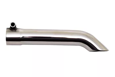 Gibson Turn Down Slash-Cut Tip - 1.5in OD/1.5in Inlet/8in Length - Stainless • $49.44