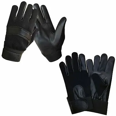 £16.99 • Buy Security Police Tactical Search Duty SIA Doorman Genuine Leather Gloves 7001-2