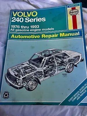 Haynes #270  - Volvo 240 Series Automotive Repair Manual 1976-1993 • $10.50