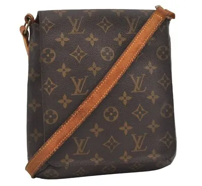 Authentic Louis Vuitton Monogram Musette Salsa Shoulder Bag Purse LV 5807I • $102.50