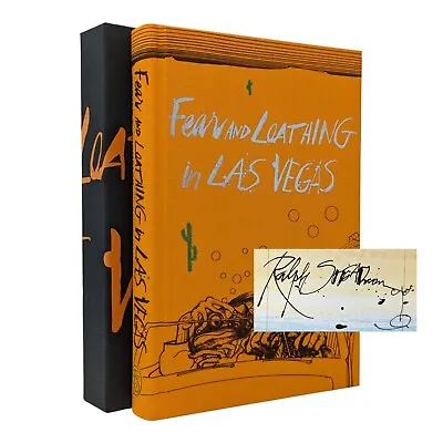 SIGNED Fear And Loathing In Las Vegas HUNTER S THOMPSON Steadman Folio Society • £425