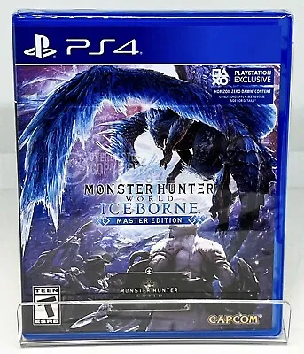 Monster Hunter World: Iceborne Master Edition - PS4 - Brand New | Factory Sealed • $33.99