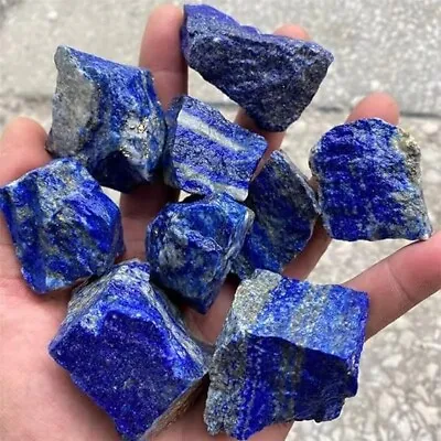 3PCS Raw Rough Lapis Lazuli Blue Rocks Crystal Mineral Specimens Collection DIY • $11.90