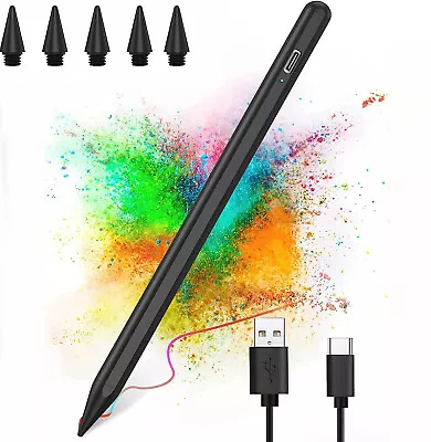 Stylus Pen For Apple IPad Pro Drawing Pencil High-Precision Fine Tip 2018-2024 • £10.89