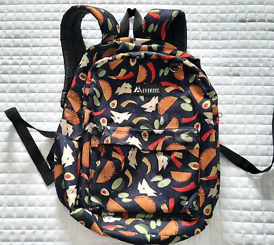 Everest Large Backpack Book Bag Fruit Theme Back To School • $14