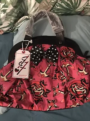 £30 • Buy Iron Fist Love Me Now Handbag New With Tags Very Rare Find Sailor Tattoo Style