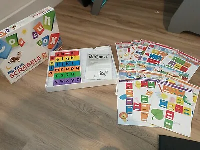 My First Scrabble Game By Mattel 2012 - (3 - 6yrs) ~ Missing 2 Letters • £2.99