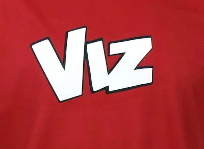 £8.95 • Buy VIZ  -  Retro Comic Book FUNNY SLOGAN MENS UNISEX RED T-SHIRT
