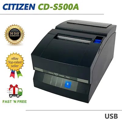 Citizen CD-S500A Dot Matrix Receipt Printer Post Postage Office No Adapter • $68.49