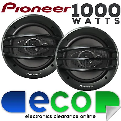 £134.99 • Buy AUDI TT MK2 2007-14 Pioneer 1000 Watts 3 Way Front Door Car Speakers Upgrade Kit