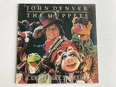 John Denver & The Muppets A Christmas Together 33 RPM Vinyl Record • $12.99