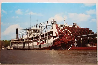 Mississippi MS Vicksburg Showboat Sprague Postcard Old Vintage Card View Post PC • $0.50