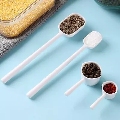 2Pcs Salt Washing Powder Spoon Kitchen Gadgets Pet Feeding Scoop • £3.22