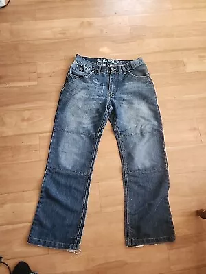 Street & Steel Men's Motorcycle Jeans Aramid Protection Size 36x30  • $65