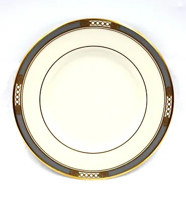 $9.99 • Buy Lenox McKINLEY Collection Small Bread Dessert Plate Gray Gold 6.35  Never Used
