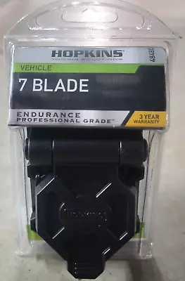 Hopkins Towing Solution 7 Blade 48480 Pro-Grade Vehicle Connector New Dmgd. Box • $13.99