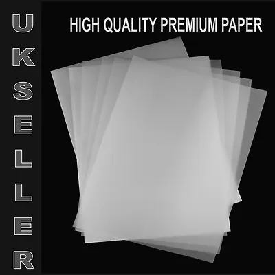 Tracing Paper Translucent Calligraphy Drawing Paper A3 /A4 (95 GSM ) Art Craft • £4.29