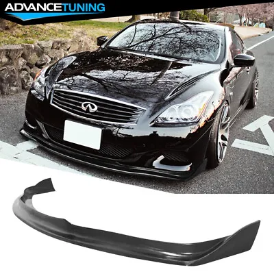 Fits 08-14 Infiniti G37 Coupe & Q60 Coupe EVO Front Bumper Lip Spoiler - PU • $185.99