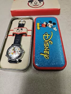 Vintage LORUS Disney Mickey Mouse Musical Watch Needs Battery • $9.99