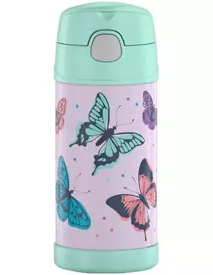 Thermos Funtainer Vacuum Insulated Drink Bottle 355ml - Butterfly Frenzy • $29.99