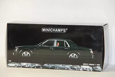 1/18 Minichamps Bentley Arnage T 2002  Green Metallic   New • $369.48