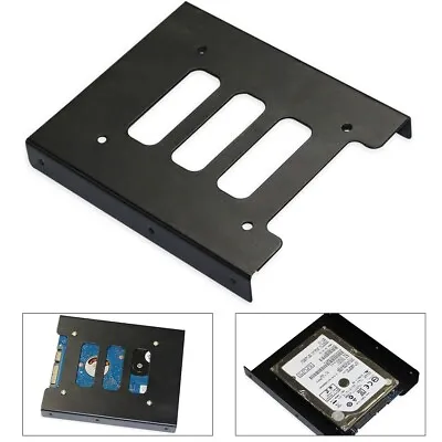 $13.95 • Buy 2pcs PC Metal 2.5  To 3.5  SSD To HDD Mounting Adapter Bracket Hard Drive Holder