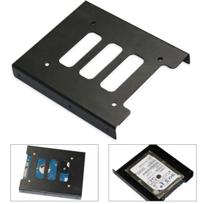 $13.95 • Buy 2pcs PC Metal 2.5  To 3.5  SSD To HDD Mounting Adapter Bracket Hard Drive Holder