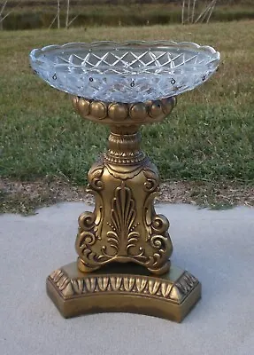 Antique Style Vintage Centerpiece Pedestal Bowl • $15
