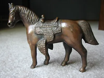 $7.99 • Buy Vintage Brass Carnival Horse 4 