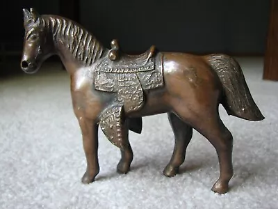 $7.99 • Buy Vintage Brass Carnival Horse 4 