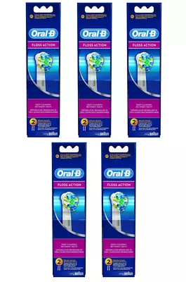 $84.69 • Buy Oral-B Floss Action Electric Toothbrush Replacement Head - 10 Refill Brushes