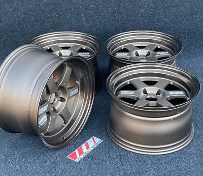 Volk Racing TE37v 10th Anniversary 18x10.5 +22 5x120 WHEELs RIMs BMW M3 E46 E92 • $4300