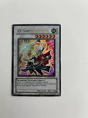 Yugioh XX-Saber Hyunlei ABPF-EN044 Ultra Rare 1st Edition Mint Condition Synchro • $35