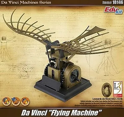 Academy DaVinci Flying Machine - Snap Tite Plastic Model Aircraft/Spacecraft • $20.26