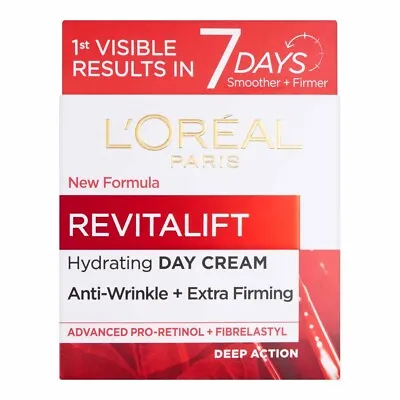 L'Oreal Paris Revitalift Anti-Wrinkle & Firming Day Cream 50ml • £8.49