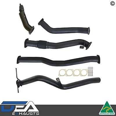 3 Inch Full Exhaust With Pipe Only To Suit Navara D22 3L Zd30Dd-T 4WD • $505