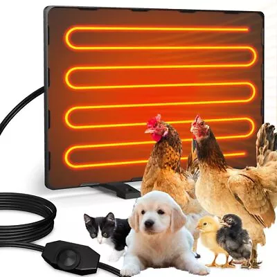 Chicken Coop Heater Temperature Adjustable Dog House Heater Rabbit Quail  • $53.32