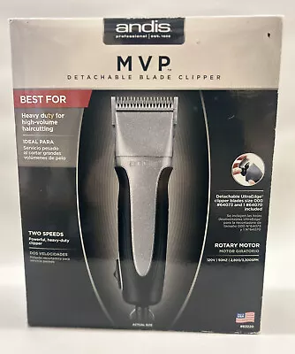 Andis MVP Corded Adjustable Clipper Brand New 01690 ML Silver • $199.99