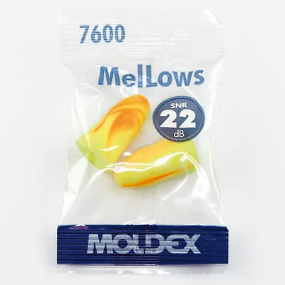 40 Moldex Mellows 7600 Ear Plugs • $4.30