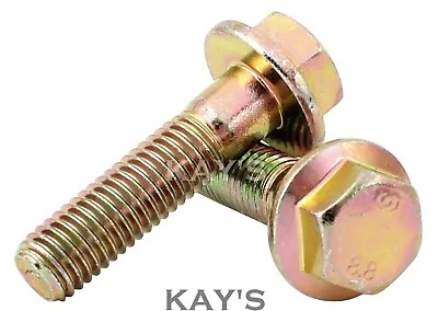 Flanged Hexagon Bolts High Tensile 8.8 Plated Steel Flange Hex Screws M6 M8 M10 • £3.60