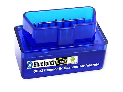 $25.93 • Buy Mini Bluetooth OBDII Scanner Fault Code Reader OBD2 Diagnostic Tool For Android