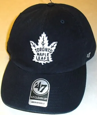 Toronto Maple Leafs Mens 47 Brand Clean Up Adult Adjustable Strapback Hat New  • $27.99