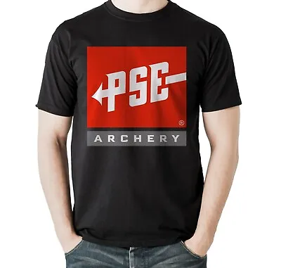 PSE Crossbow Archery Compound Bow Hunting Target Bow Black T-shirt Size S To 5XL • $25.50