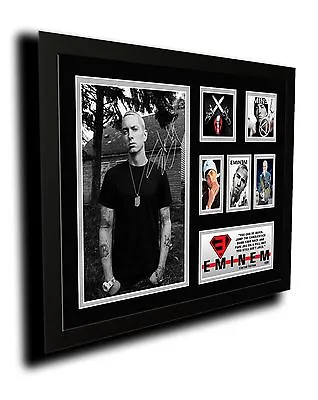 $119.99 • Buy Eminem Signed Limited Edition Framed Memorabilia