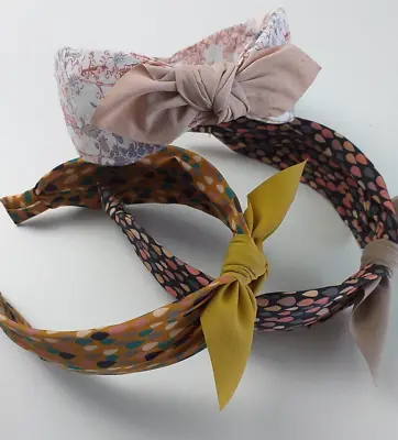 £9.99 • Buy Headband Hair Band Bundle X3 Retro 50s 60s Vintage Look GREAT CONDITION Hair Bow
