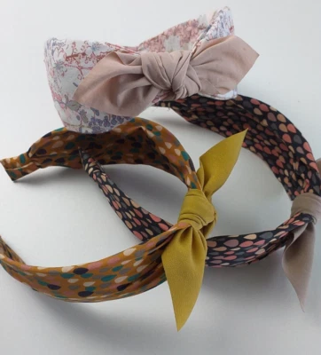 Headband Hair Band Bundle X3 Retro 50s 60s Vintage Look GREAT CONDITION Hair Bow • £5.99