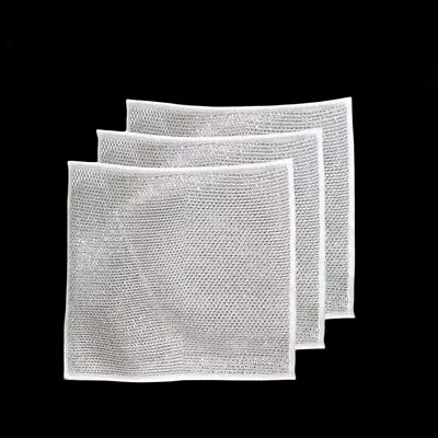 10×Multifunctional Non-Scratch Wire Dishcloth Wire Dishwashing Rag Wet Dry Clean • $8.56