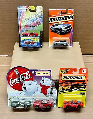 Matchbox Shelby 427 Cobra S/c Gt-500 Ford 1968 Mustang 1999 Coupe Imsa Racer F/s • $0.01